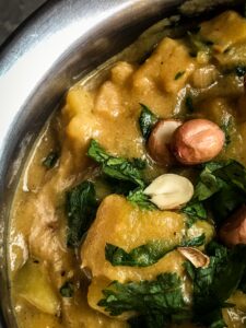 Sweet potato satay curry by Indiodyssey Feast