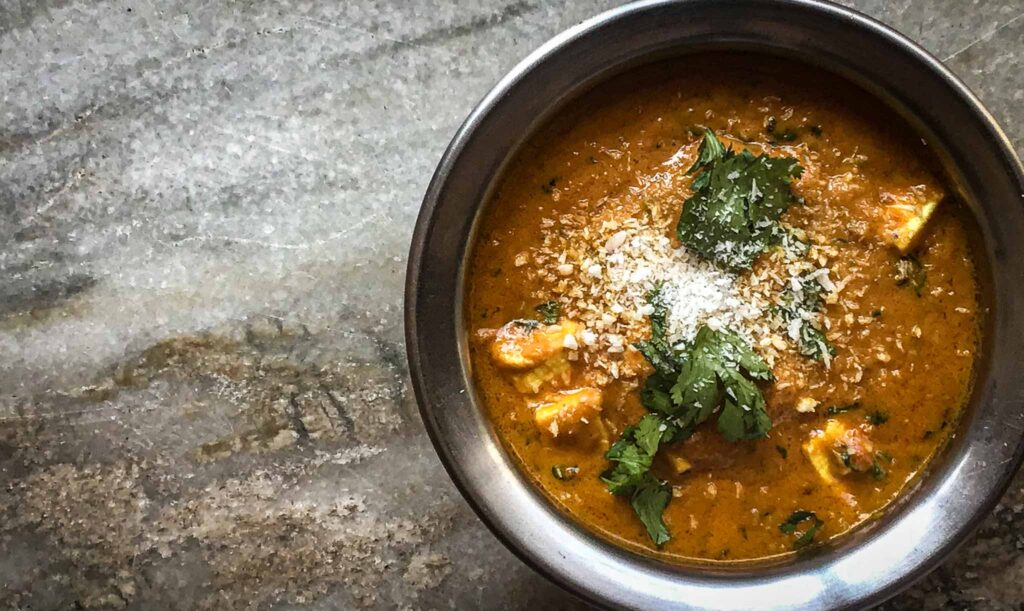 Peanut Butter Coconut Paneer Curry - IndiOdyssey Feast